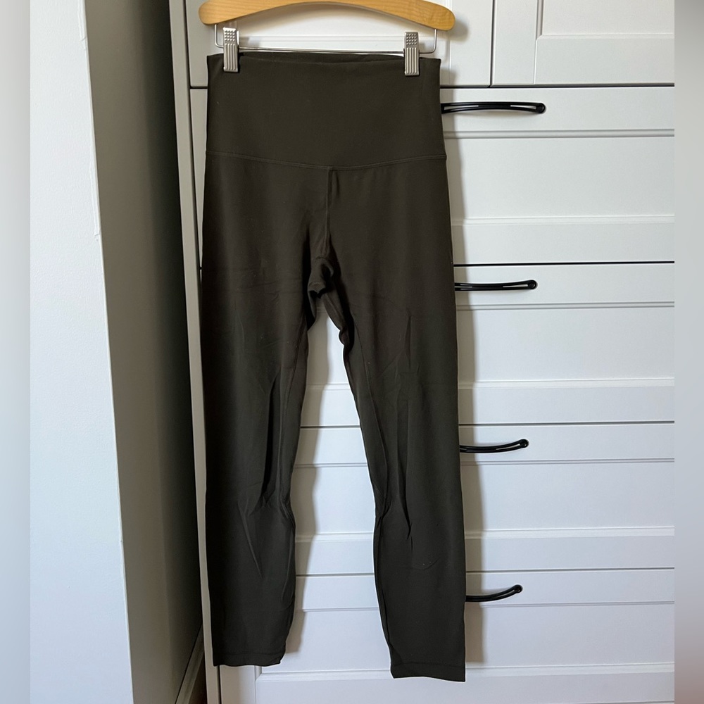 Dark Olive Lululemon Align Leggings